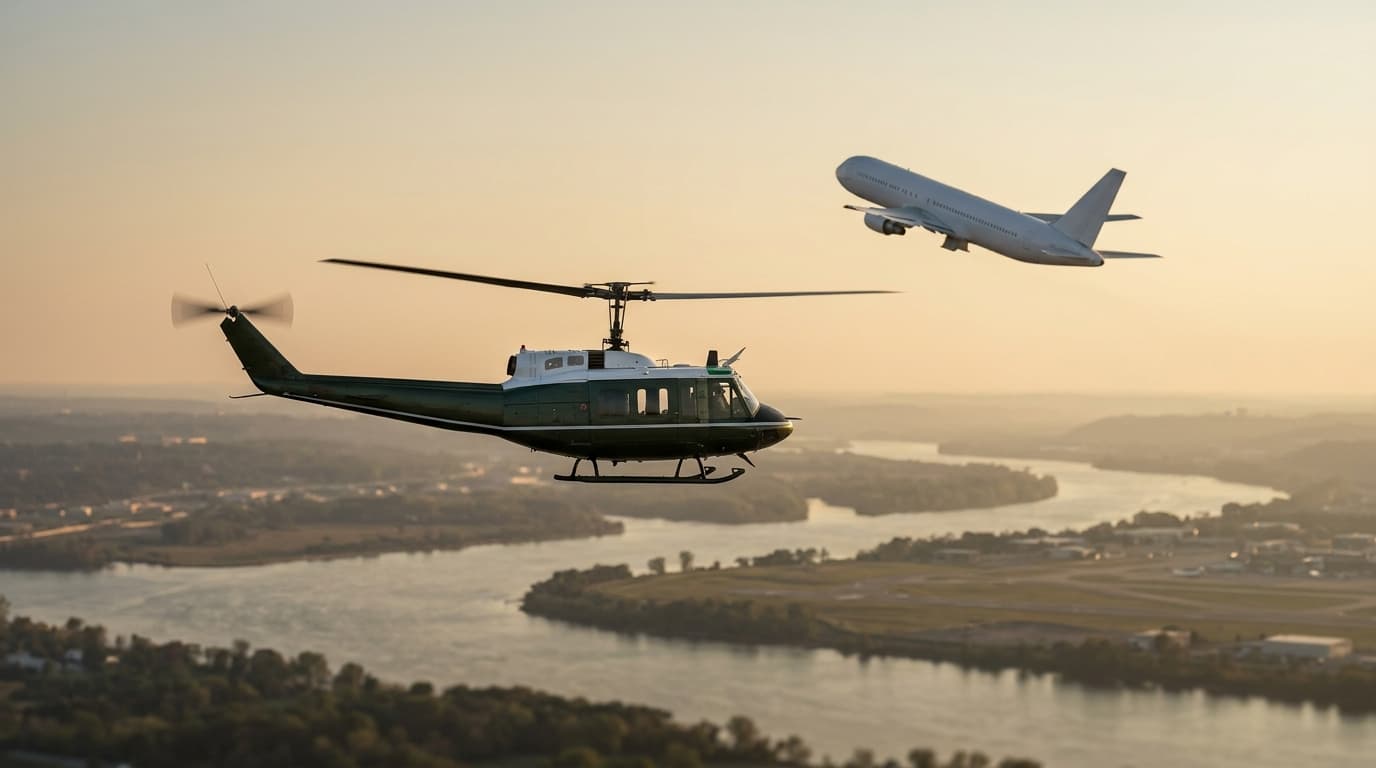 Marine One flew within 0.8 miles of passenger jet after tower missed takeoff warnings, report says